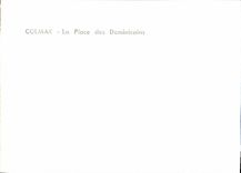 MODERN CARD Colmar the place of the Dominican ones