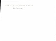 MODERN CARD Colmar Old women Houses of the Street of the Metal workers