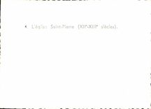 MODERN CARD Saumur Saint Pierre the Church