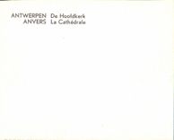 POSTAL MODERNA Antwerpen De Hoofdkerk