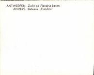 POSTAL MODERNA barcos de Amberes Flandria