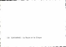 CPM Gavarnie La Route et le Cirque