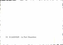 CPM St Sauveur Le Pont Napoleon