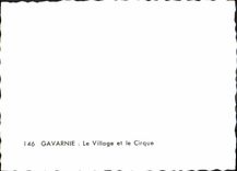 CPM Gavarnie Le Village et le Cirque