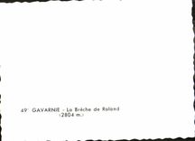 CPM Gavarnie La Breche de Roland