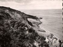 MODERN CARD Villers on Sea Cliffs