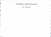 MODERN CARD Villers on Sea Cliffs