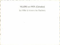 CPM Villers sur Mer La Ville a Travers les Rochers