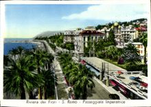 CPM Riviera dei Fiori Remo Passeggiata Imperatrice
