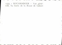 CPM Rocamadour Vue Generale Rale les Lacets de la Route de Cahors