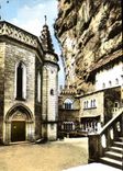 MODERN CARD Rocamadour La Chapelle Holy Jean and Rocks