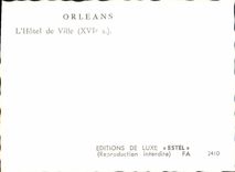 CPM Orleans L'Hotel de Ville