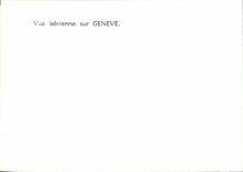 CPM Geneve Vue Aerienne Sur
