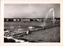 CPM Geneve Le Jet d'eau