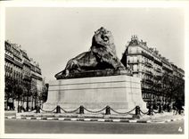 CPM Paris Le Lion de Belfort