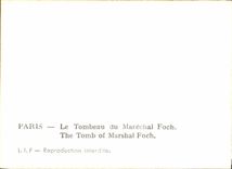CPM Paris Le Tombeau du Marechal Foch