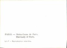 CPM Paris Notre Dame De Paris