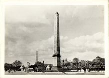 MODERN CARD Paris the Obelisk Eiffel Tower