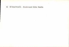 CPM St Raphael Boulevard Felix Martin