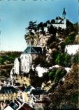 CPM Rocamadour Le Rocher Vu de La Route