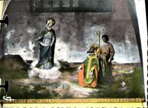 MODERN CARD Pelerinage of Notre Dame of Sion Appartition of the Virgin has St Gerald