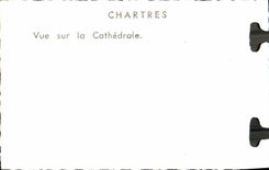 POSTAL MODERNA Chartres vista en Cathedrasle