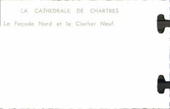 CPM Chartres La Cathedrale La Facade Nord et le Clocher Neuf