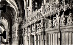 CPM Chartres La Cathedrale Le Tour du Choeur