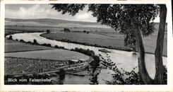 MODERN CARD Hameln year der Weser Blick Vom Felsenkeller
