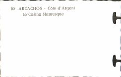 MODERN CARD Arcachon Dimensions Money the Moorish casino