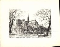 CPM Paris Notre Dame Abside