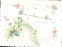 CPA Fantaisie Fleurs