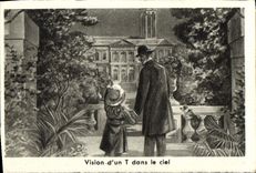 MODERN CARD Vision of one T In the Therese Sky