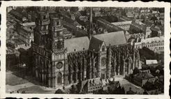 CPM Orleans la Cathedrale Vue de la Prise d'Avion