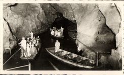 CPM Les Grottes De Betharram Le Debarcadere de la Riviere