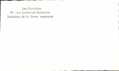 MODERN CARD the Caves De Betharram Stalactites of the Higher Cave