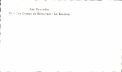 CPM Les Grottes De Betharram Le Bourdon