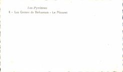 MODERN CARD the Caves De Betharram the Minaret