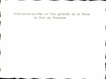 CPM Villefranche Sur Mer Vue Generale de la Darse