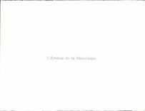 MODERN CARD the Avenue Of the Senegal Republic