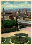 POSTAL MODERNA panorama Dal Piazzale Michelangelo de Firenze