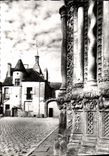 CPM Avallon Portail De l'Eglise St Lazare Et Maison du 15eme