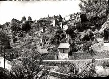CPM Avallon Vue Generale Et Jardins En Terrasse