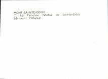 MODERN CARD Mount Sainte Odile the Terrace