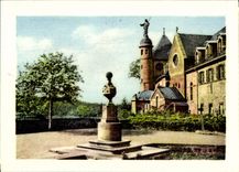 MODERN CARD Mount Sainte Odile the Terrace Of the Convent