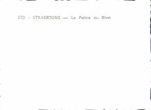 POSTAL MODERNA Estrasburgo el paladar del Rin