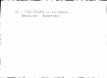 POSTAL MODERNA restaurando Estrasburgo el naranjal