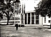 POSTAL MODERNA casa de Estrasburgo de la entrada principal de Europa
