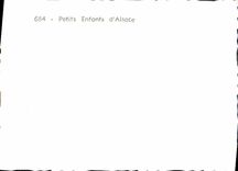 MODERN CARD Small children of Alsace Folklore