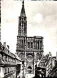 POSTAL MODERNA Estrasburgo la calle Merciere de la catedral